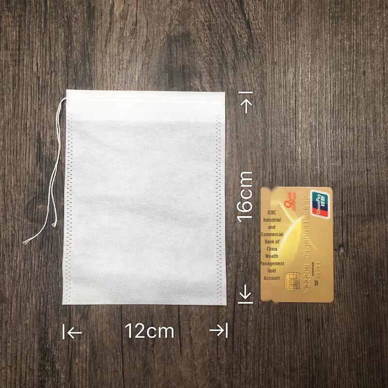 Food-Grade Non-Woven Filter Bags 12x16cm