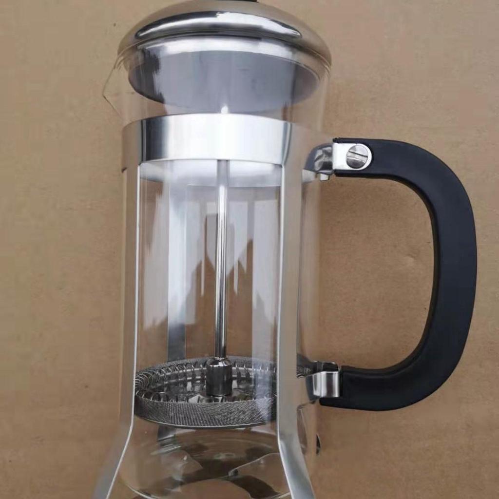 French Press Glass Tea & Coffee Infuser - Home Use Cold Brew Pot