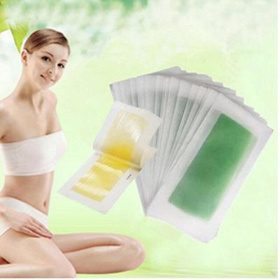 Masque de jambe en papier, Durable et pratique, épilation Double face, bande de cire froide