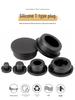 T-Shaped High Temp Silicone Stopper for Sandblasting, Electroplating, Baking, Anodizing, and More