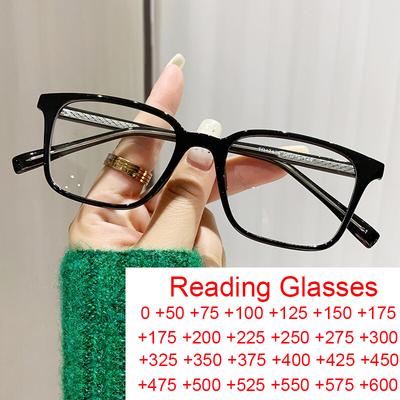 Modische Blaulichtfilter-Lesebrille Ultraleicht Augenschutz Lesebrille Unisex Elegant Bequem Alterssichtigkeit Brille