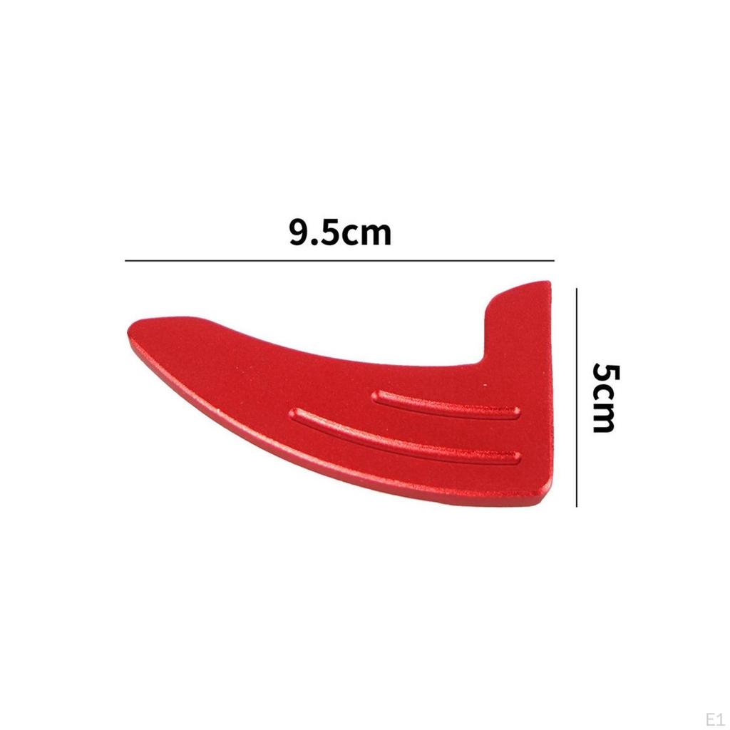 Steering Wheel Shift Paddle Extension Aluminum Shifter Curved