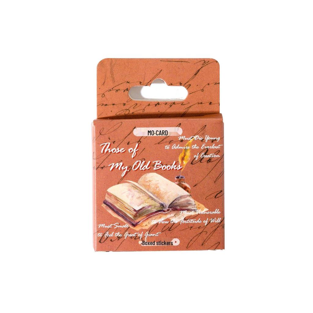 Retro Journal DIY Sticker Pack: 46 Self-Adhesive Sealing Stickers for Decoration.