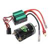 540 Brushed Motor with 65A T Plug ESC High Torsion Waterproof Electric Motor for RC Climbing Car 45T