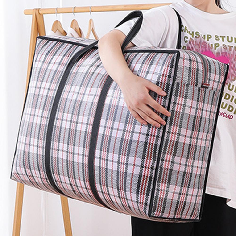 Borsa Portatile per Conservazione Vestiti Rettangolare Super Capiente Resistente per Trasloco Vestiti Piumone Valigie Borsa da Imballaggio