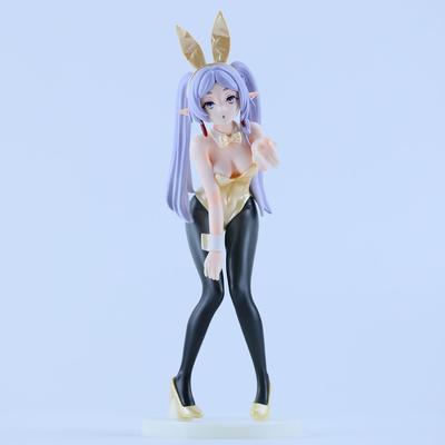 Frieren Beyond Journey's End Bunny Girl Cosplay Frieren Anime Figure Bishoujo Collectible Desktop Decor Gift for Fans