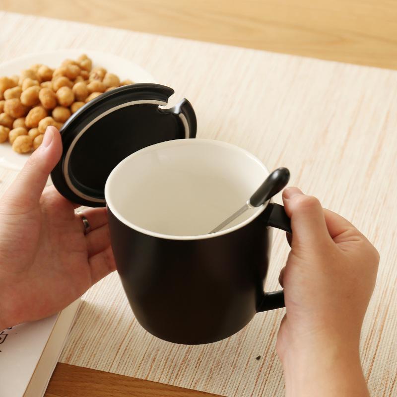 Water Cup Ceramic Cup Creative 40Th Anniversary Xingba Style Coffee Cup Office Teacup Print