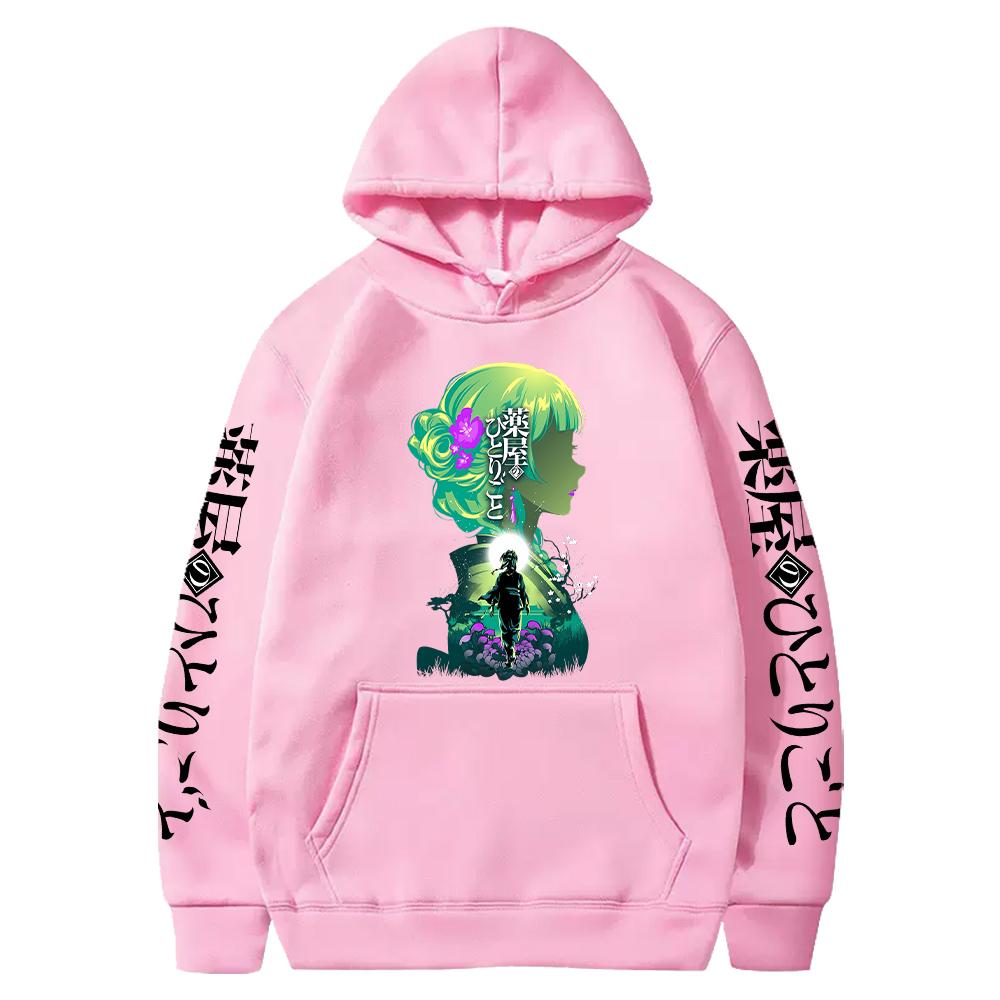 Maomao The Apothecary Diaries Hoodie Manga Graphic Printed Sweatshirts Women Clothes Long Sleeve Hooded Streetwear