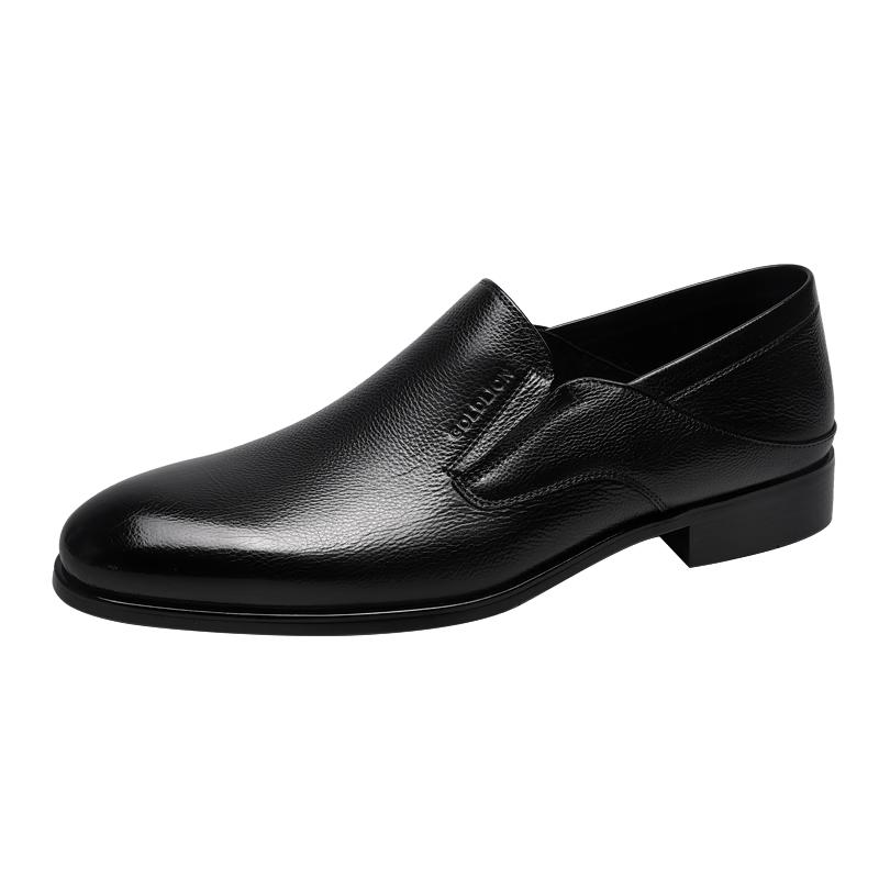 Goldlion Men's Business Casual Leather Loafers