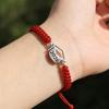 Trendy Flat Knot Friendship Bracelet With 2026 Graduate Theme Graduation Wristband For Schoolmates And Special Occasions