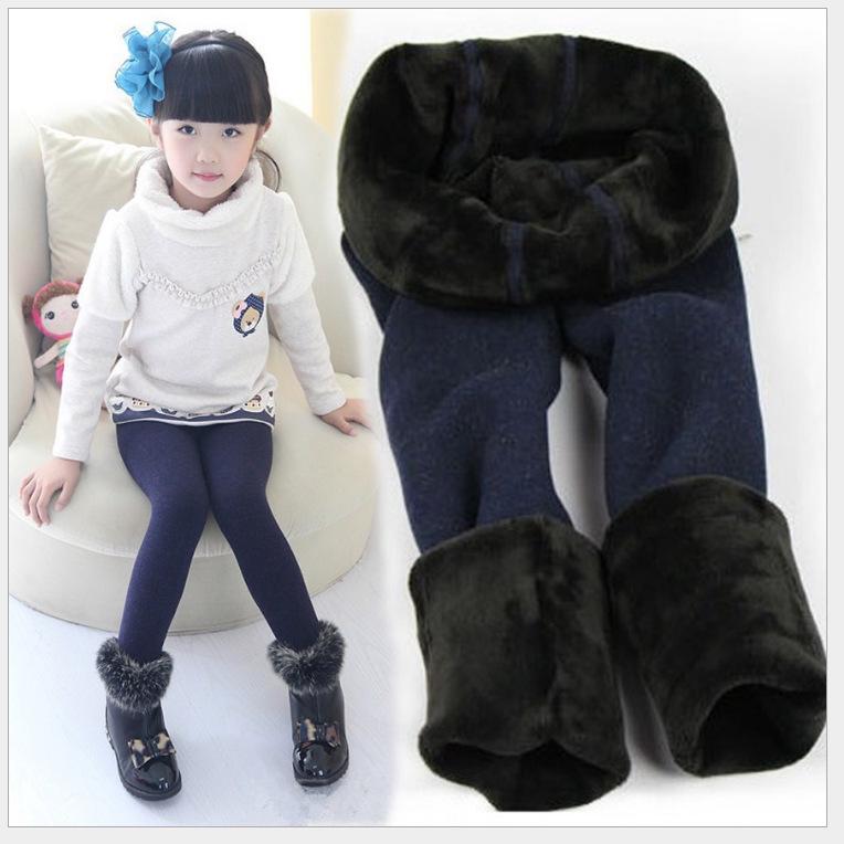 

Леггинсы для девочек с флисовой подкладкой: Теплые, стройнящие, семицветные хлопковые брюки для весны и осени Medium