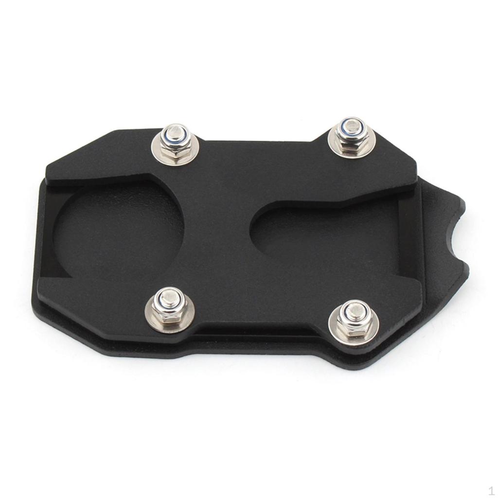 Motorcycle Kickstand Pad Enlarger Support Plate Modified Part Easy Installation Side Pillar Enlarged