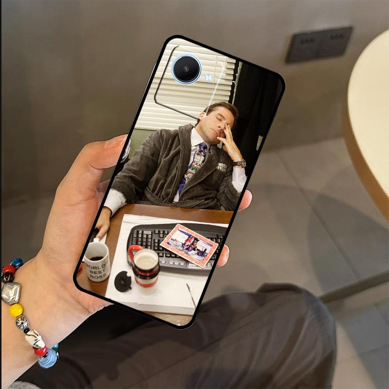 

TV The Office Michael Scott Case For Realme C63 C61 C55 C51 C53 C25 C65 C67 C71 C75 GT6 GT7 Pro 11 12 13 14 15 Pro Plus Realme C15
