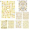 Samolepka na nehty Sunflower Shape 3D Effect Ultra Thin Blossom Floral Nail Art Water Obtisky pro ženy