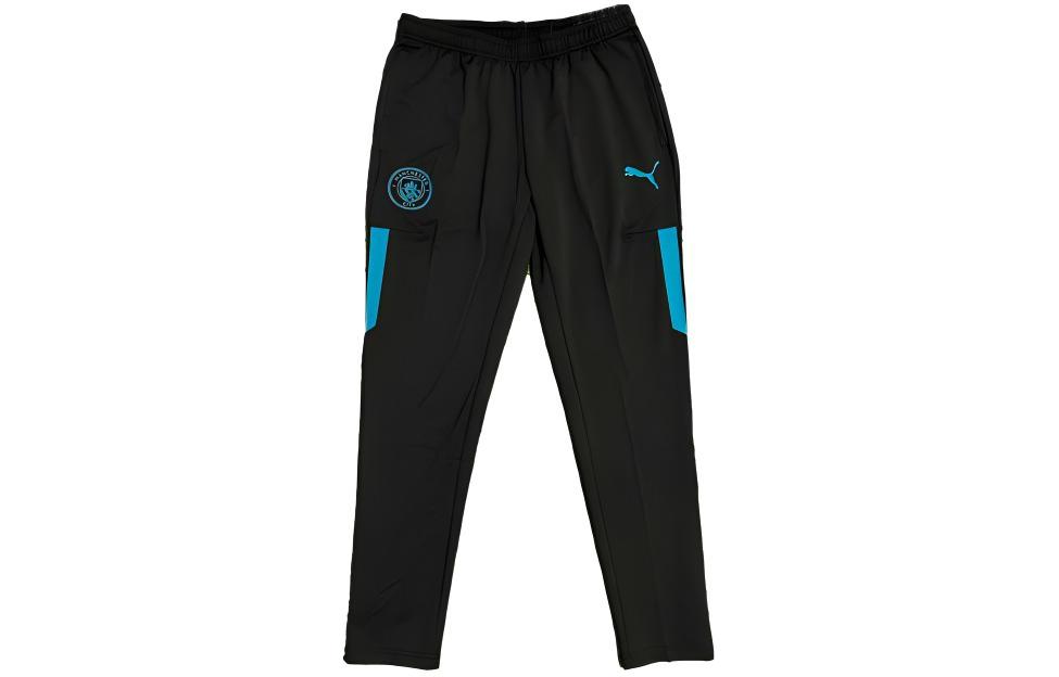 PUMA Knitted Sweatpants Player Edition 21 22 Season, Manchester City Men s Black 764867-12 L