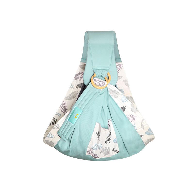 Baby Wrap Carrier With Adjustable Single Shoulder Strap For Infant And Toddler Use