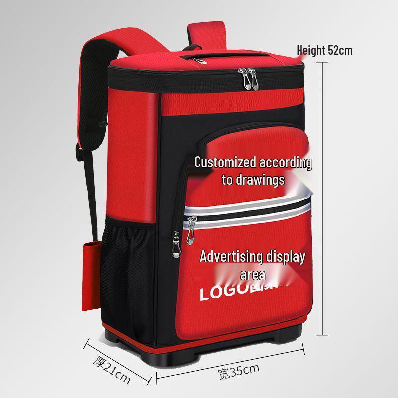 Large Household Cleaning Tool Backpack - Double Shoulder, Ideal for Home Appliance Repair and Storage