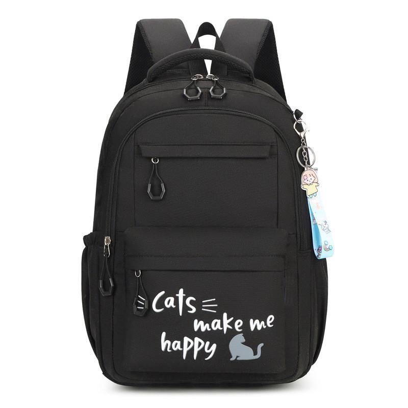 Chic Cool Nylon School Backpack For Elementary Students Gender Neutral