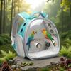 Leopard Gecko Backpack Bird Cage Parrot Carrier Travel For Lizard Guinea Pig Rabbit Frog Spiders Bearded Dragon Reptile Pet Bag