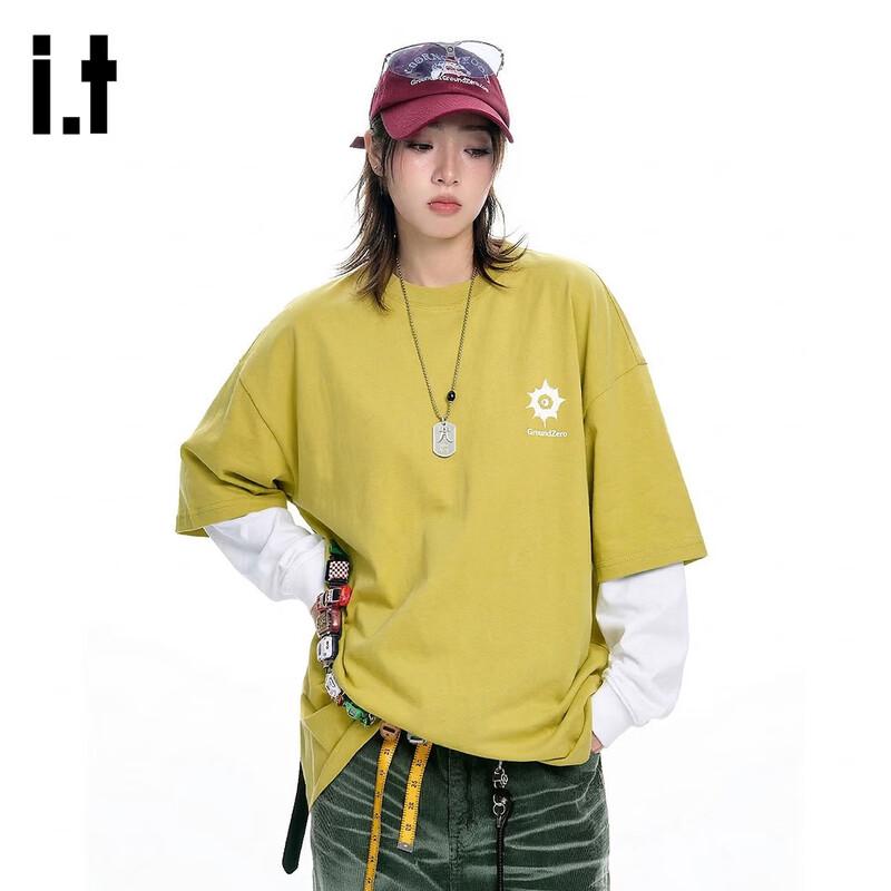 GROUND ZERO Unisex UPF50+ Printed Loose Fit Short Sleeve T-Shirt M