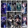 Albedo Overlord Anime Cases For Samsung Galaxy Z Flip 4 5 6 7 3 Z Flip7 Flip6 Flip4 Flip5 Flip3 5G Hard Shockproof Fundas Cover