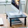 Monitor Stand Riser Office Neck Protector for Computer Laptop TV LCD Display Printer 14.57 Inch Office Platform Save