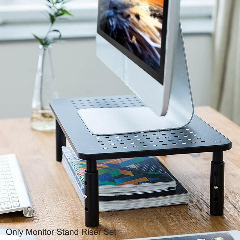 Monitor Stand Riser Office Neck Protector for Computer Laptop TV LCD Display Printer 14.57 Inch Office Platform Save
