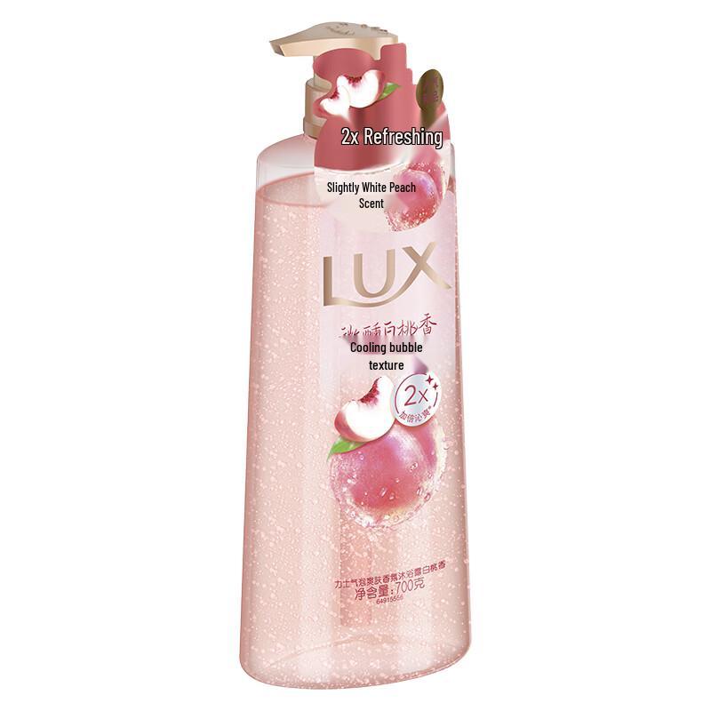 Lux White Peach Effervescent Fragrance Shower Gel 700g
