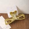 1pc Advanced card clip, large metal clip, sweet bow tie, rabbit ear hair clip, female back of the head shark clip