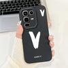 6.78" For Infinix Note 50s Case X6870 Silicone Simple Fashion Letters Painted Shockproof Bumper For Infinix Note 50s Back Cover