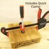 Tightening Clip Woodworking Edge Clamp Industrial Metal Fixing Clamp  Fine Woodworking