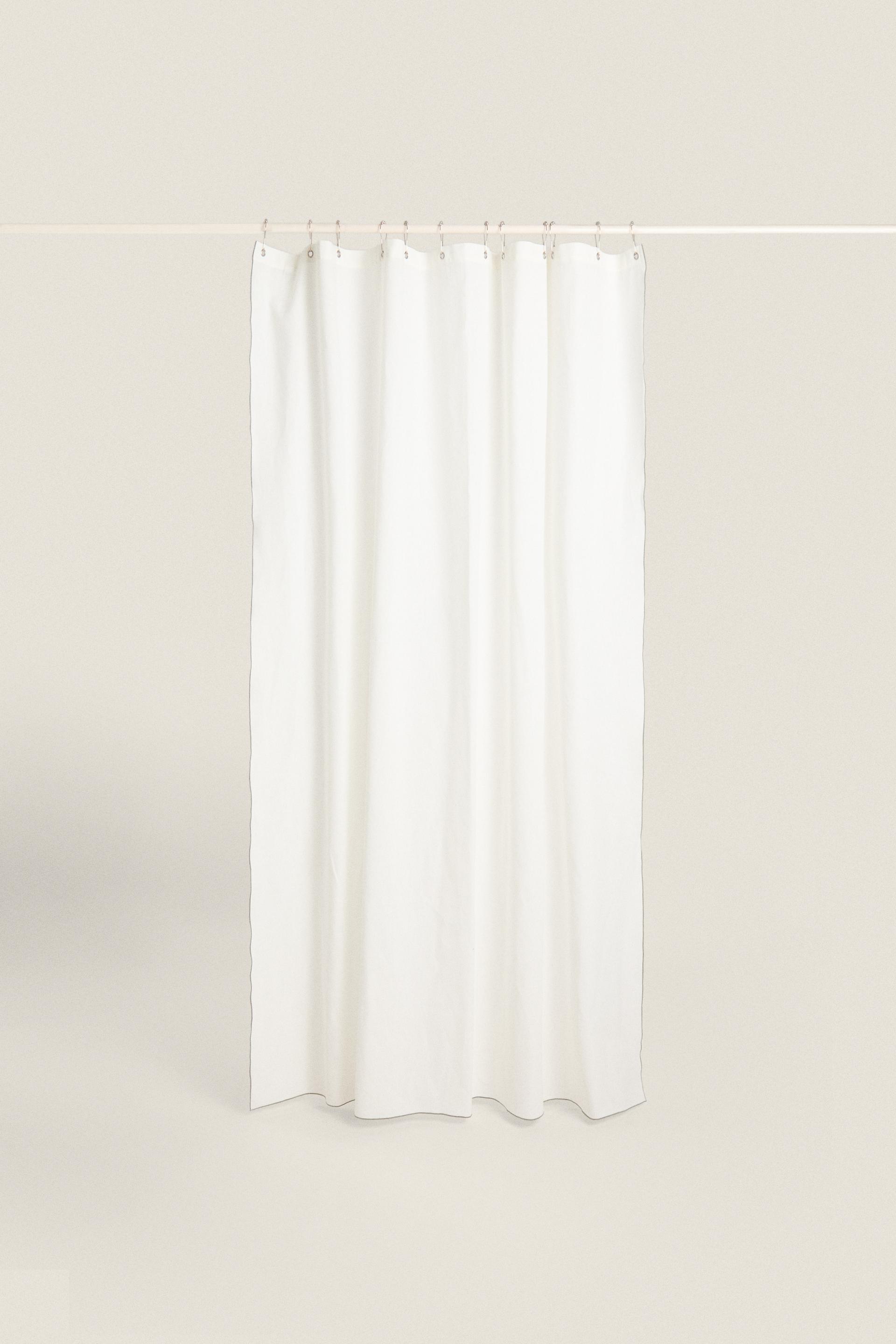 

ЛЬНЯНАЯ ЗАНАВЕСКА ДЛЯ ДУША