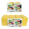Candy-Colored Stackable Building Block Storage Box for Desk or Office Supplies