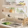 Multi-functional Sink Dish Drying Rack