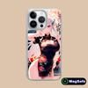 Mato seihei no slave Uzen Kyouka Phone Case for iPhone 17 16 15 14 13 12 11 Air Pro Max Plus Magsafe Silver Plating Cover