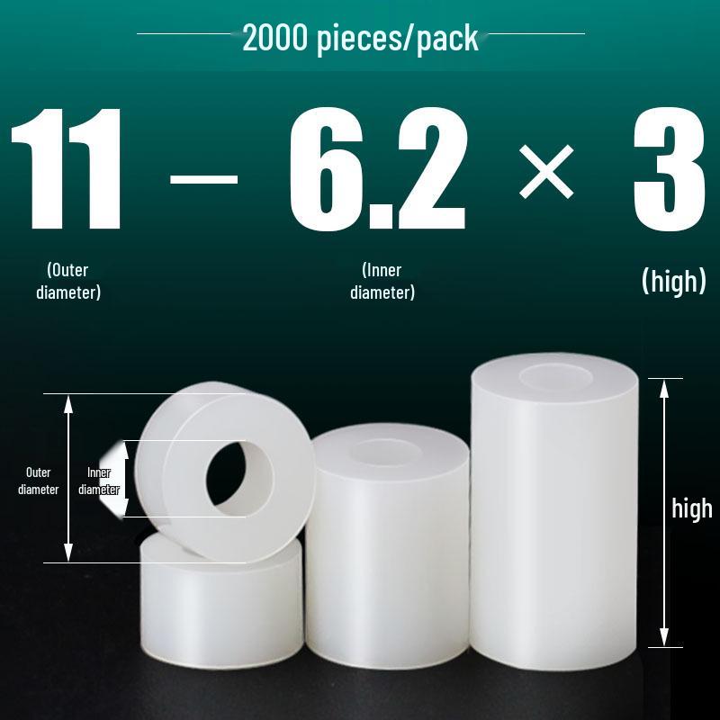 M6 Nylon Hex Standoff Spacer for PCB with ABS Washer