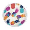 Summer Round Beach Towel Flamingo Tropical Plant Pineapple Printing Bath Shower Towels Bikini Cover Up Beach Towel