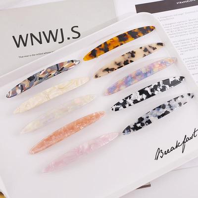 Trendige Acetat-Acryl-Haarspangen und elegante Haarspangen für Frauen
