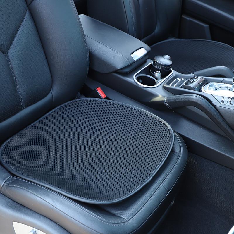 

Летний прохладный ледяной шелковый чехол на сиденье для автомобиля, универсальная подушка на переднее сиденье, противоскользящая защитная накладка на сиденье для авто интерьера FRONT 1 PC