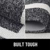 Olanly Indoor Outdoor Door Mats 50x80cm Door Mats Dirt Trapper Soft Doormats Super Absorbent Entrance Rug Non-slip Floor Mat