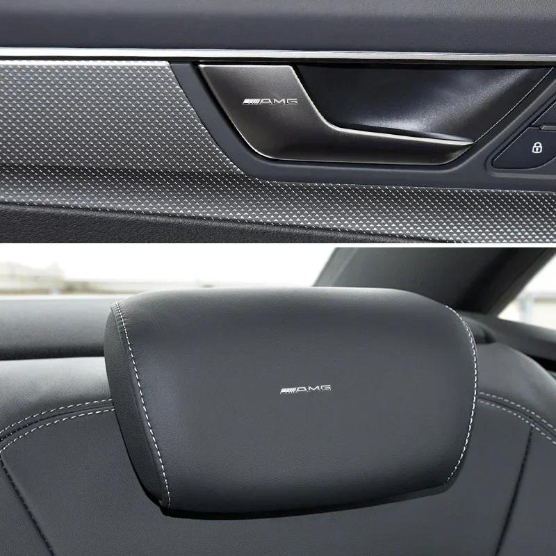 1/2/5/10PCS Car Steering Wheel Markings Stickers Decoration DIY Decal For Mercedes Benz AMG GLE GLS CLS GLC CLA GLA Accessories