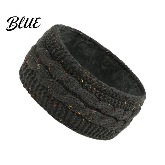 Fashionable Twist Knit Head Wrap Winter Headbands for Women Thickened Knitted Ear Warmers Cold Thermal Protection Ears And Forehead Weather