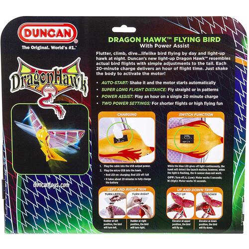 Duncan Dragon Hawk Svítící ptačí hračka