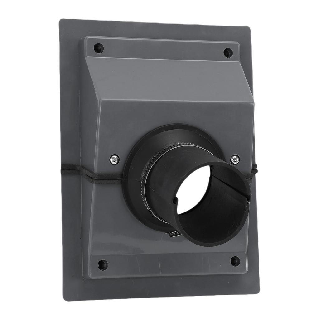 HVAC Wall Penetration Line Set Cover Kit Plastic Split AC Line Set Wall Cover with Soft Gasket for Indoor Outdoor Conditioner