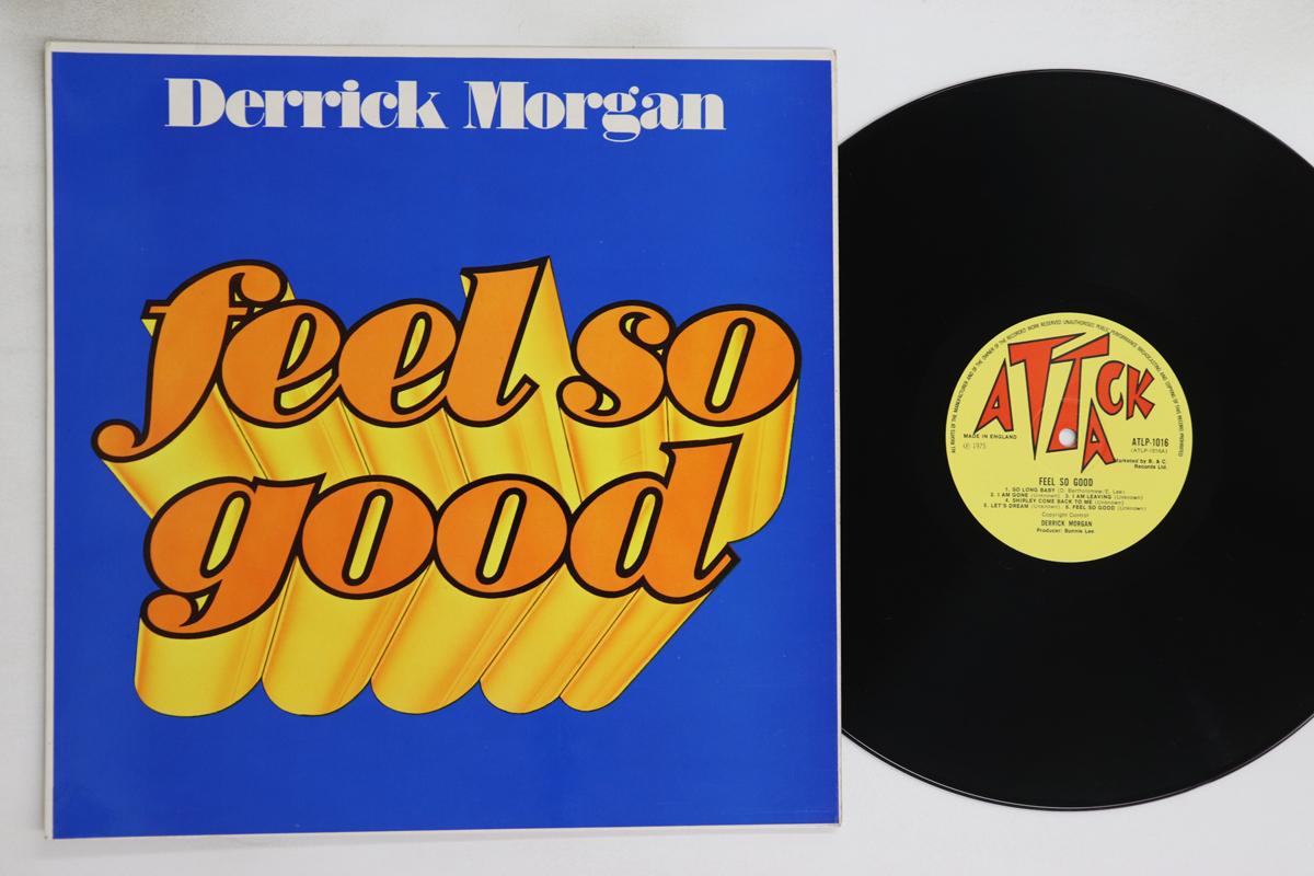 

LP Record DERRICK MORGAN - Feel So Good ATLP1016 ATTACK 1975 UK Reggae, Ska & Dub Used