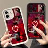 Stylish Red Scenery Pattern Phone Case For iPhone 17 16 15 14 13 12 Pro Max 15 Plus 17 Pro Air 11 16e Shockproof Soft TPU Cover