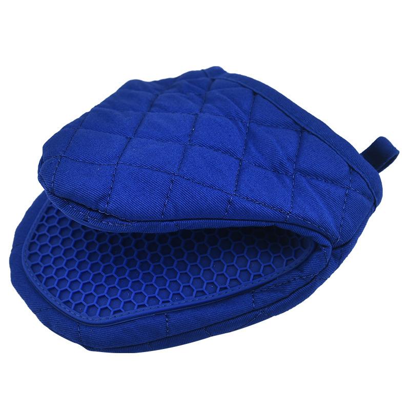 1Pc Kitchen Anti Scald Oven Gloves Kitchen Multi Purpose Fish Shaped Silicone Gloves Tray Tableware Rack Oven Gloves