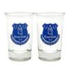 Everton FC Crest Shot Glass (Pack of 2)