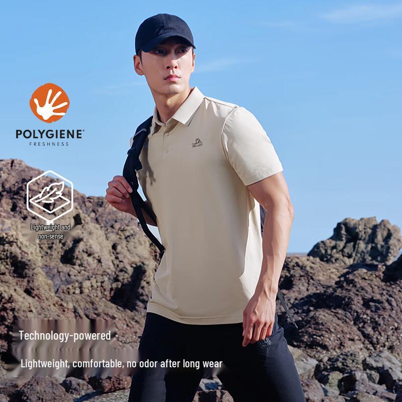 Pelliot Men's Quick-Dry Outdoor Polo Shirt