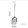 Stainless Steel Long-Handle Buffet and Rice Cooker Serving Spoon